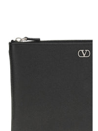 VALENTINO GARAVANI Valentino Garavani Men Leather Pouch