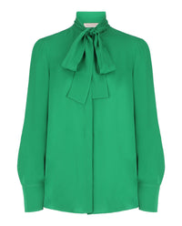 Valentino Womens Silk Button-Front Blouse
