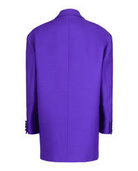 Valentino Valentino Womens Oversized Double-Breasted Blazer