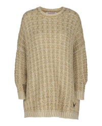 Valentino Valentino Womens Mohair-Lurex Blend Oversized Sweater