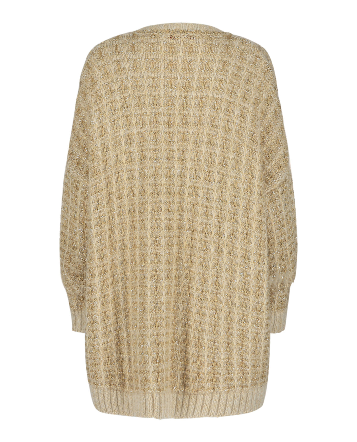 Valentino Valentino Womens Mohair-Lurex Blend Oversized Sweater