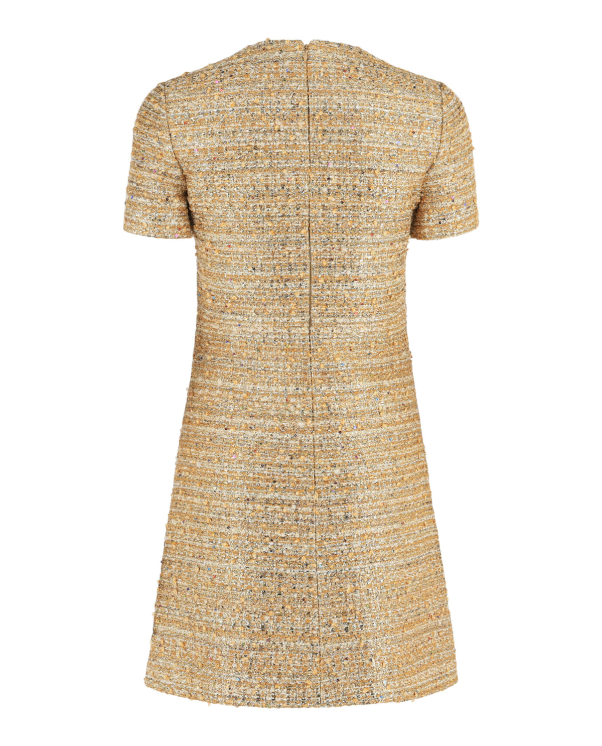 Valentino Womens Roman Stud Tweed Mini Dress