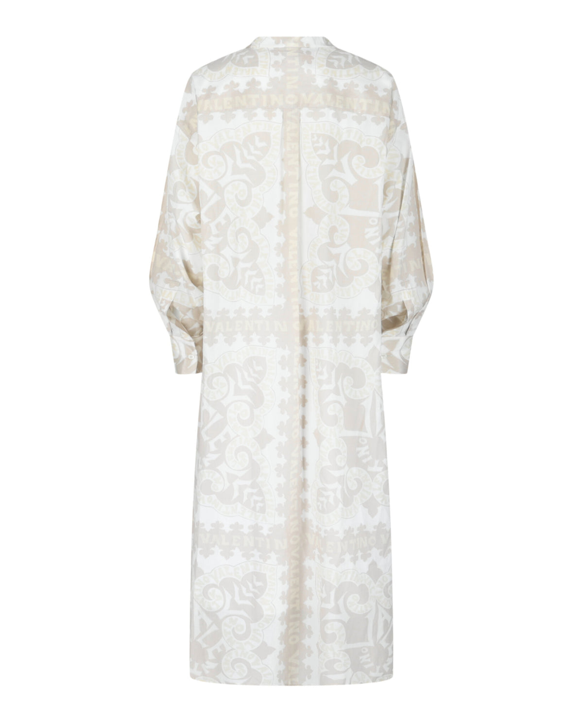 Valentino Womens Escape Geometric-Print Caftan Dress