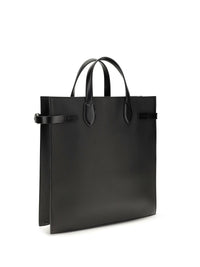 VALENTINO GARAVANI Valentino Garavani Men Medium Antibes Grained Leather Shopping Bag