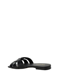 SAINT LAURENT Saint Laurent Women Tribute Leather Sandals