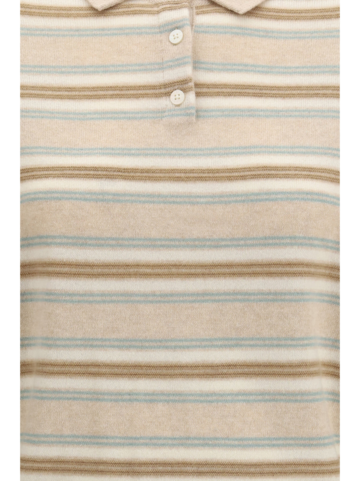 GUEST IN RESIDENCE Guest In Residence Women College Striped Polo Sweater