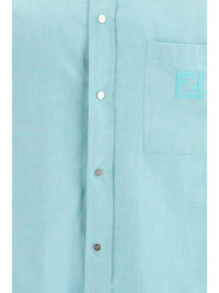 FENDI Fendi Men Oxford Cotton Shirt