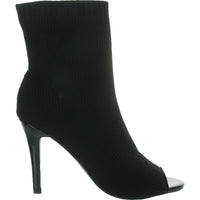Meghan Womens Knit Ankle Boots