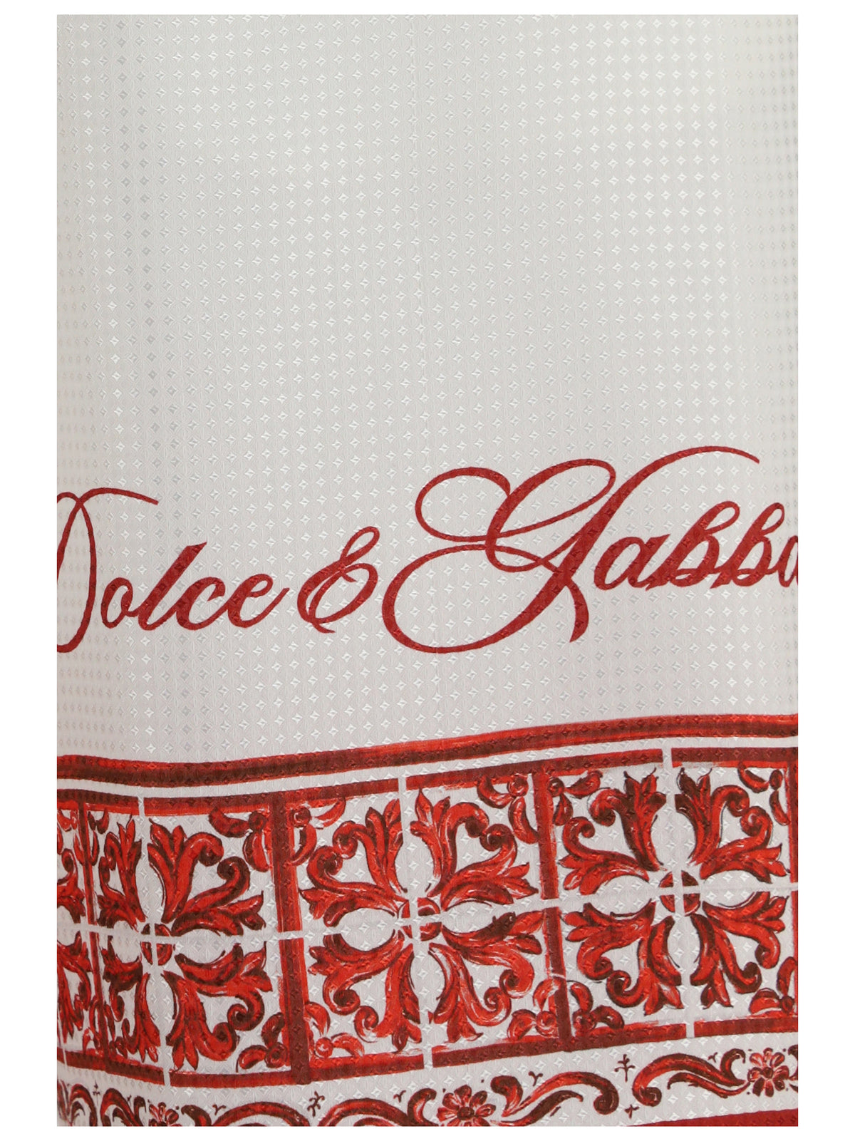 DOLCE & GABBANA Dolce & Gabbana Men Maiolica Print Jacquard Twill Shorts