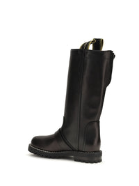 FENDI Fendi Women Glossy Calfskin Biker Boots