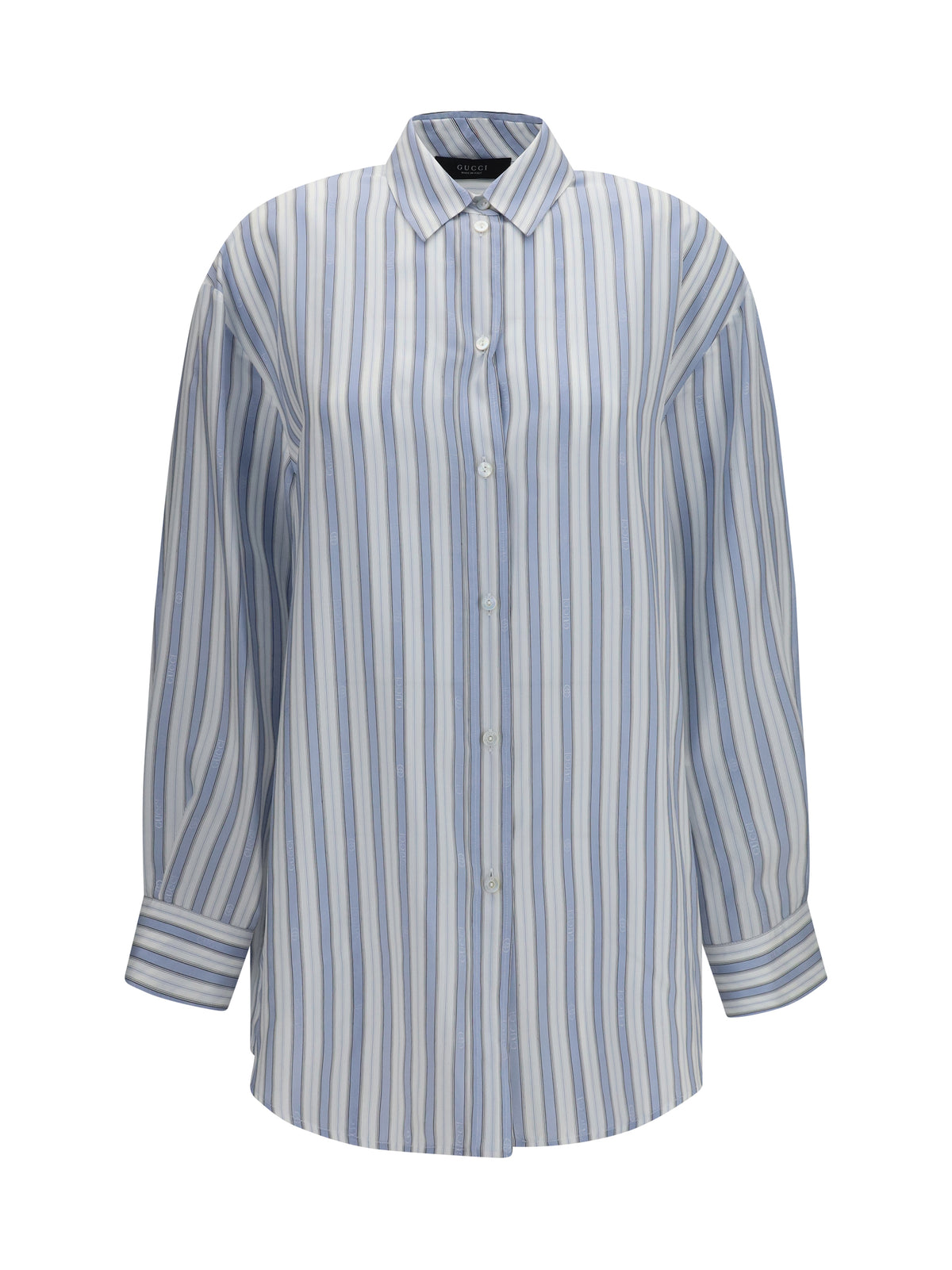 GUCCI Gucci Women Baiadera Silk Jacquard Shirt