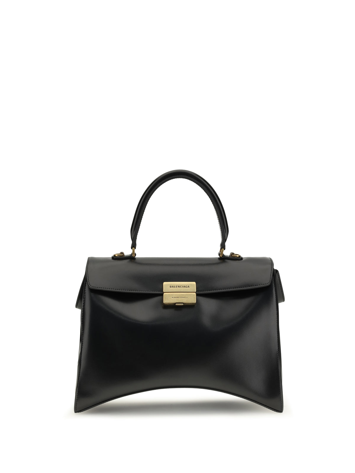Balenciaga Women Medium Hourglass Avenue Top Handle Bag