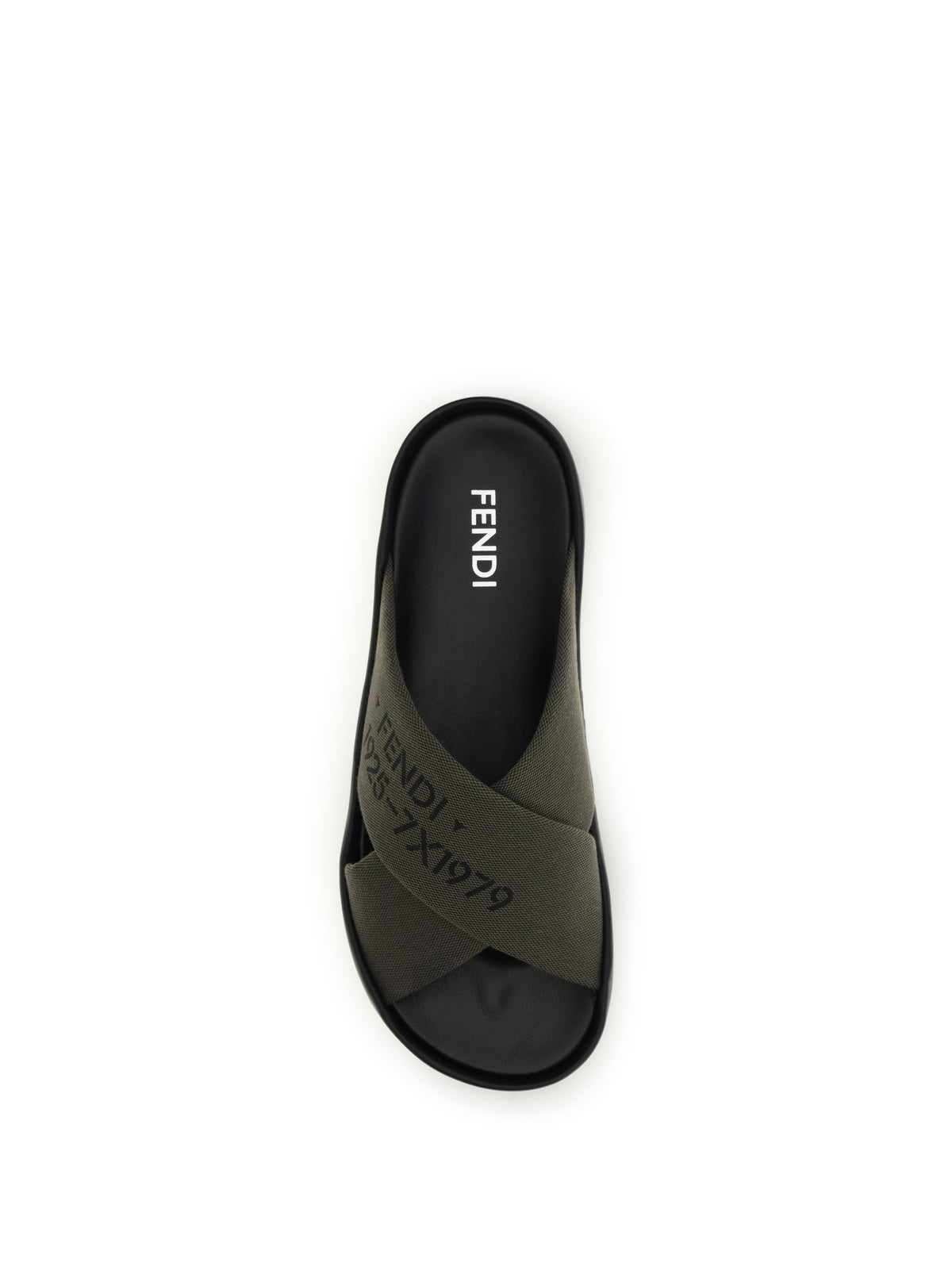 FENDI Fendi Men Double Slide Sandals
