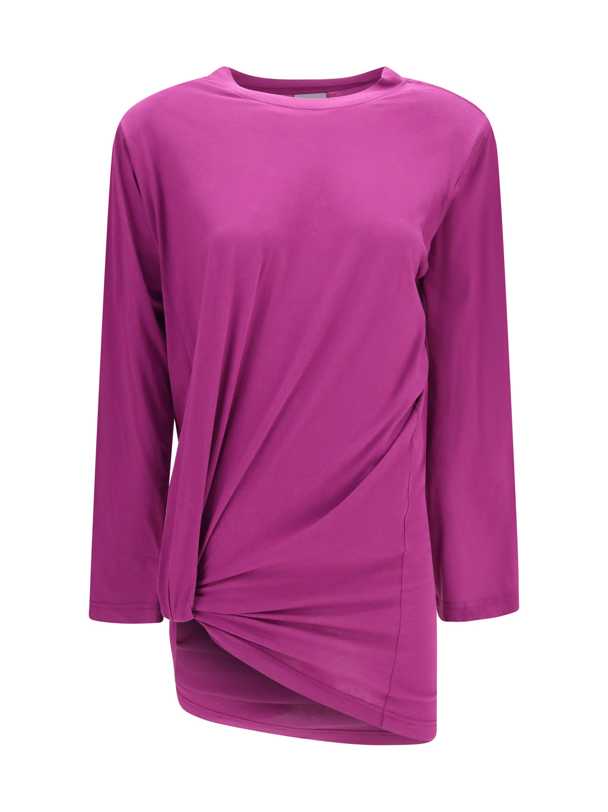 BALENCIAGA Balenciaga Women Asymmetric Long-Sleeve T-Shirt