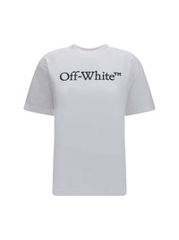 OFF-WHITE Off-White Women Big Logo Bookish T-Shirt