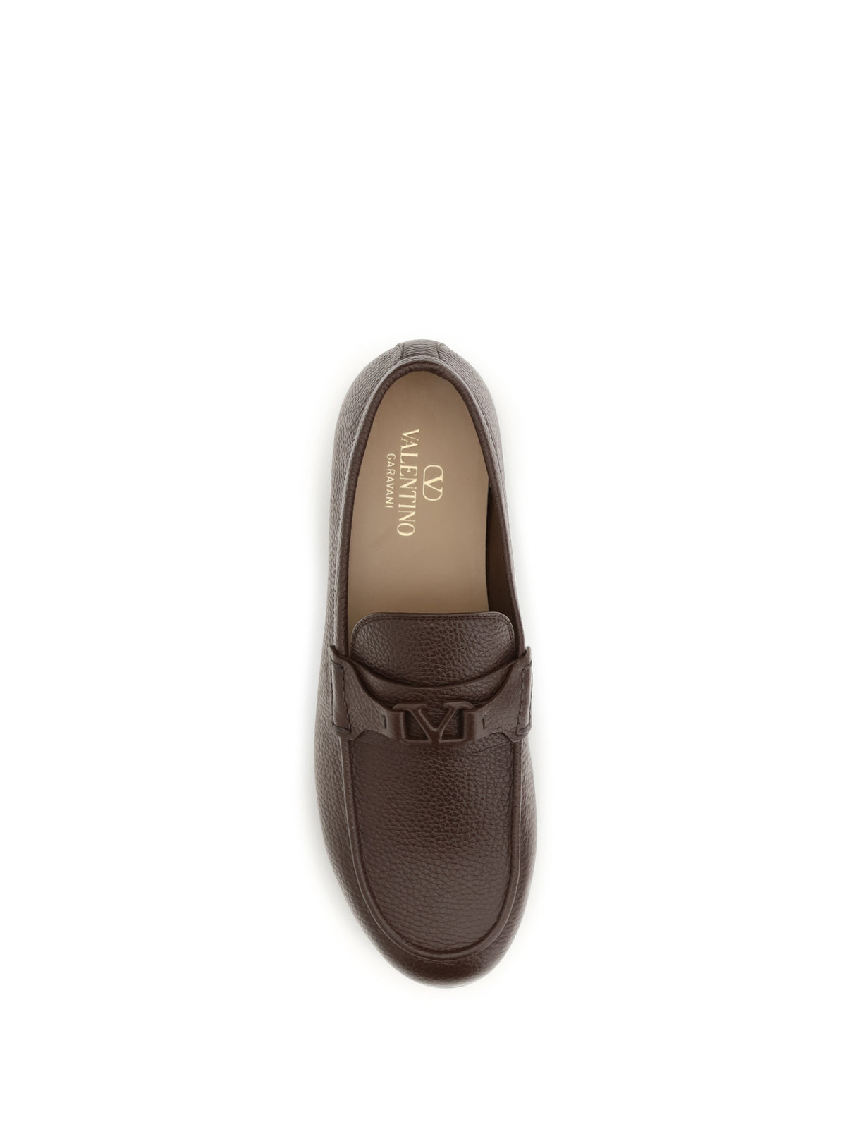 VALENTINO GARAVANI Valentino Garavani Men Vlogo Signature Loafers In Deer Leather