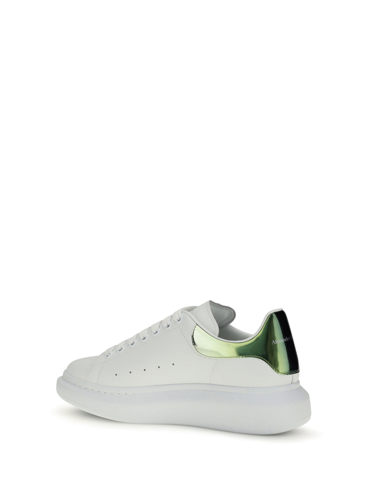 Alexander Mcqueen Men Leather Sneakers