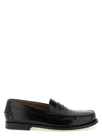 PRADA Prada Men Brushed Leather Loafers