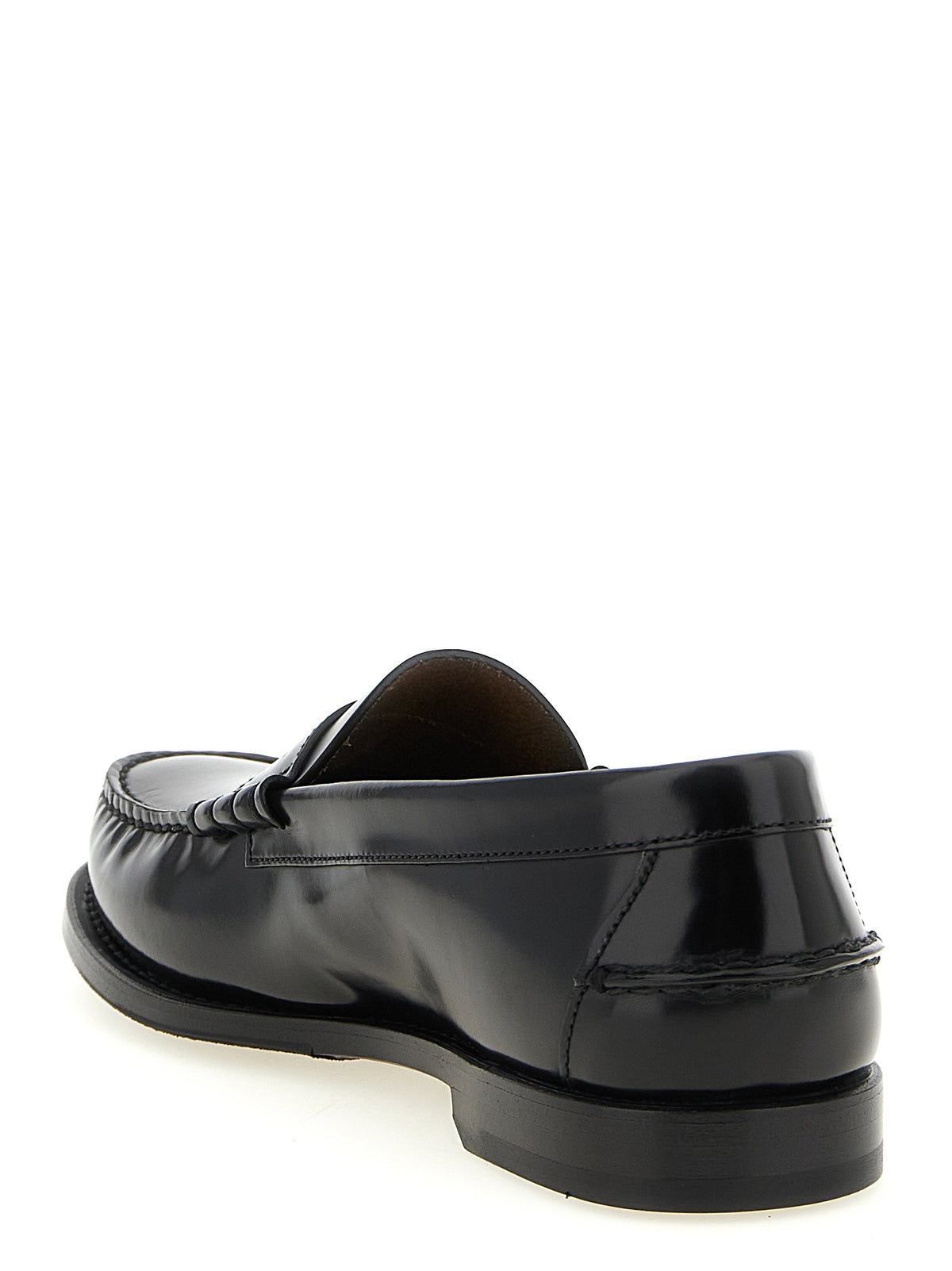 PRADA Prada Men Brushed Leather Loafers