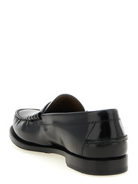 PRADA Prada Men Brushed Leather Loafers