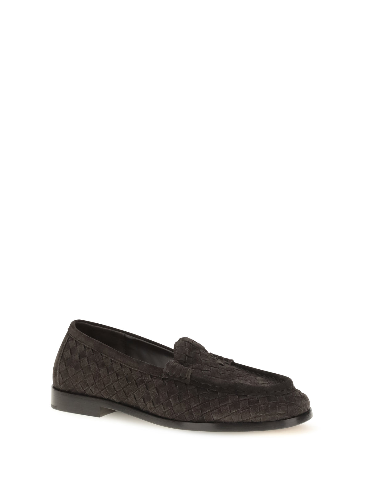 Bottega Veneta Women Silenzio Intrecciato Loafers
