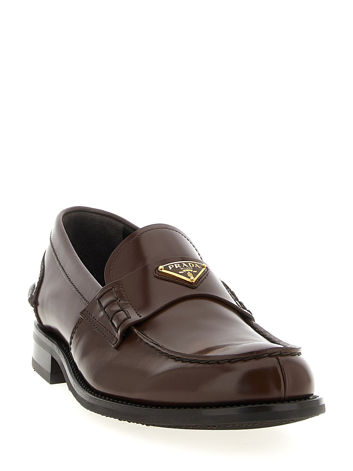 PRADA Prada Men Logo Loafers
