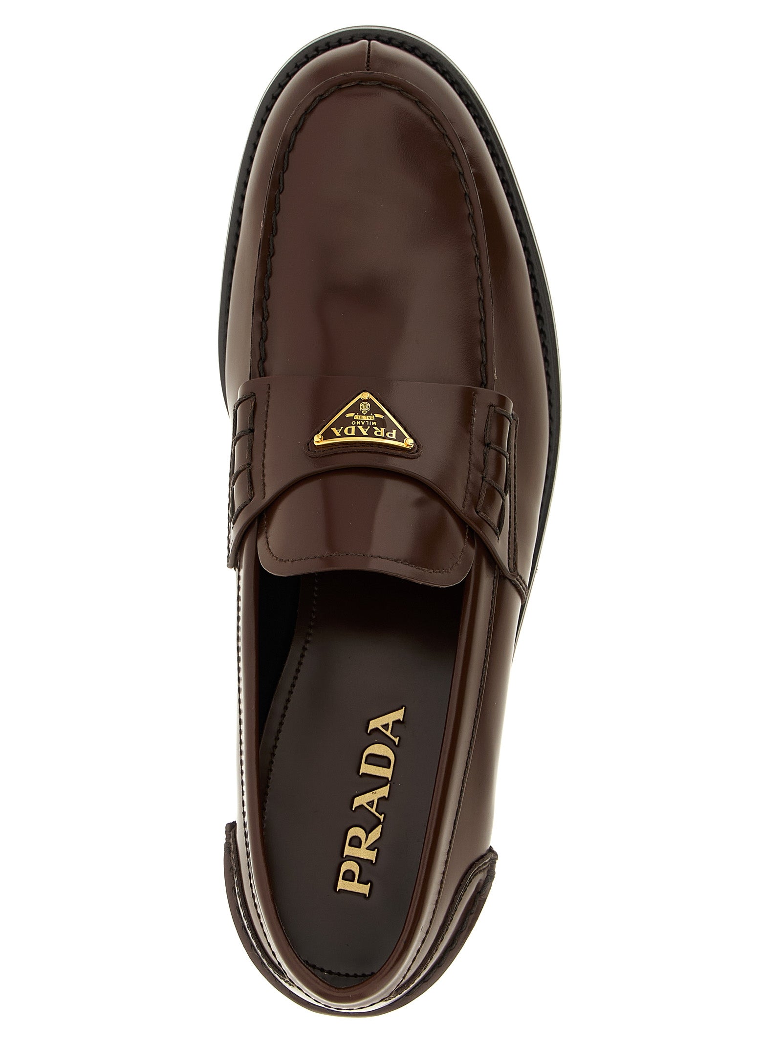 Prada Men Logo Loafers – Bluefly