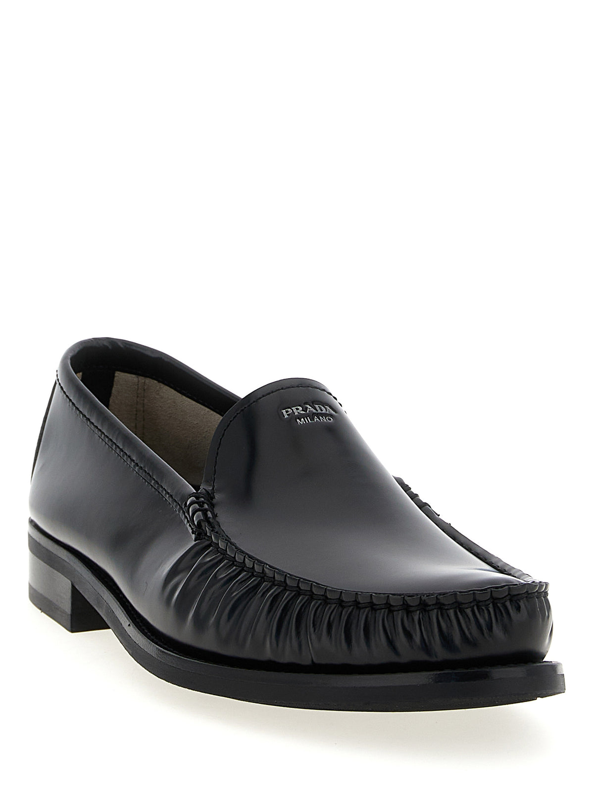 Prada Men Leather Loafers