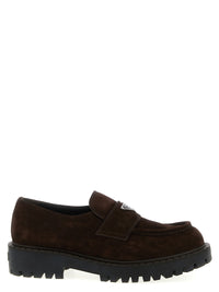 Prada Men 'Double Chocolate' Loafers