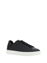 Versace Men Leather Sneakers