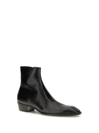 Saint Laurent Men Aurelien Splendor Ankle Boots