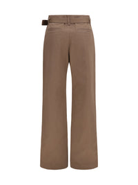 Lemaire Women Rounded Poly-Cotton Twill Pants