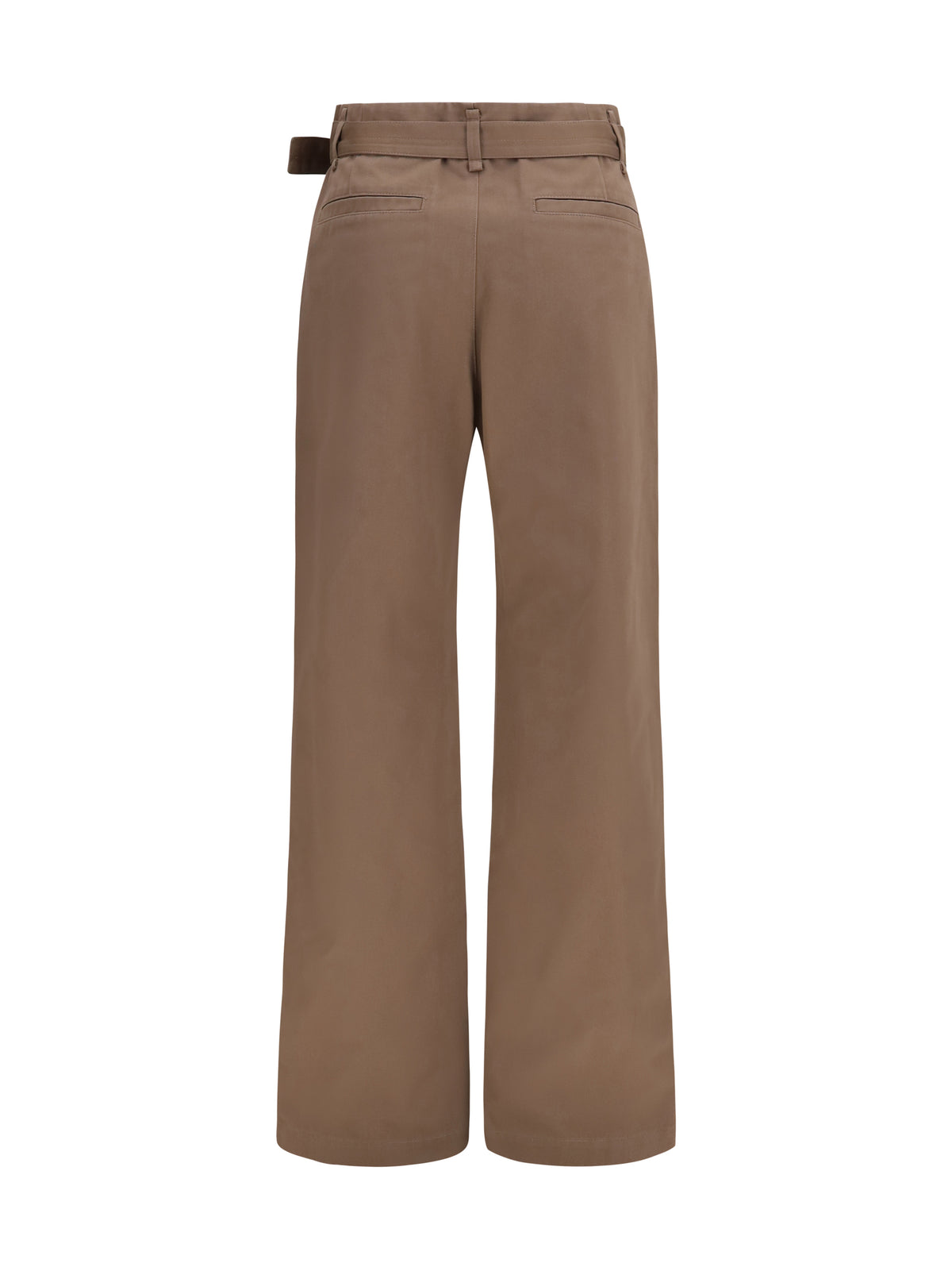 Lemaire Women Rounded Poly-Cotton Twill Pants
