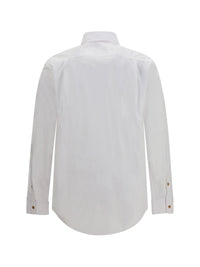 VIVIENNE WESTWOOD Vivienne Westwood Men Orb Embroidered Cotton Shirt