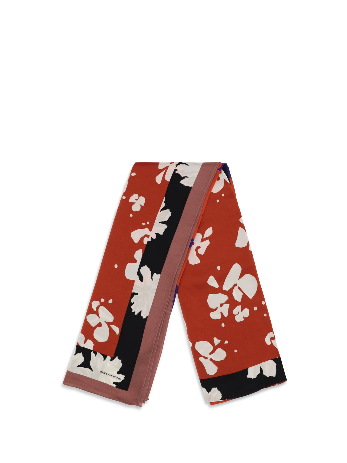 DRIES VAN NOTEN Dries Van Noten Men Printed Viscose Scarf