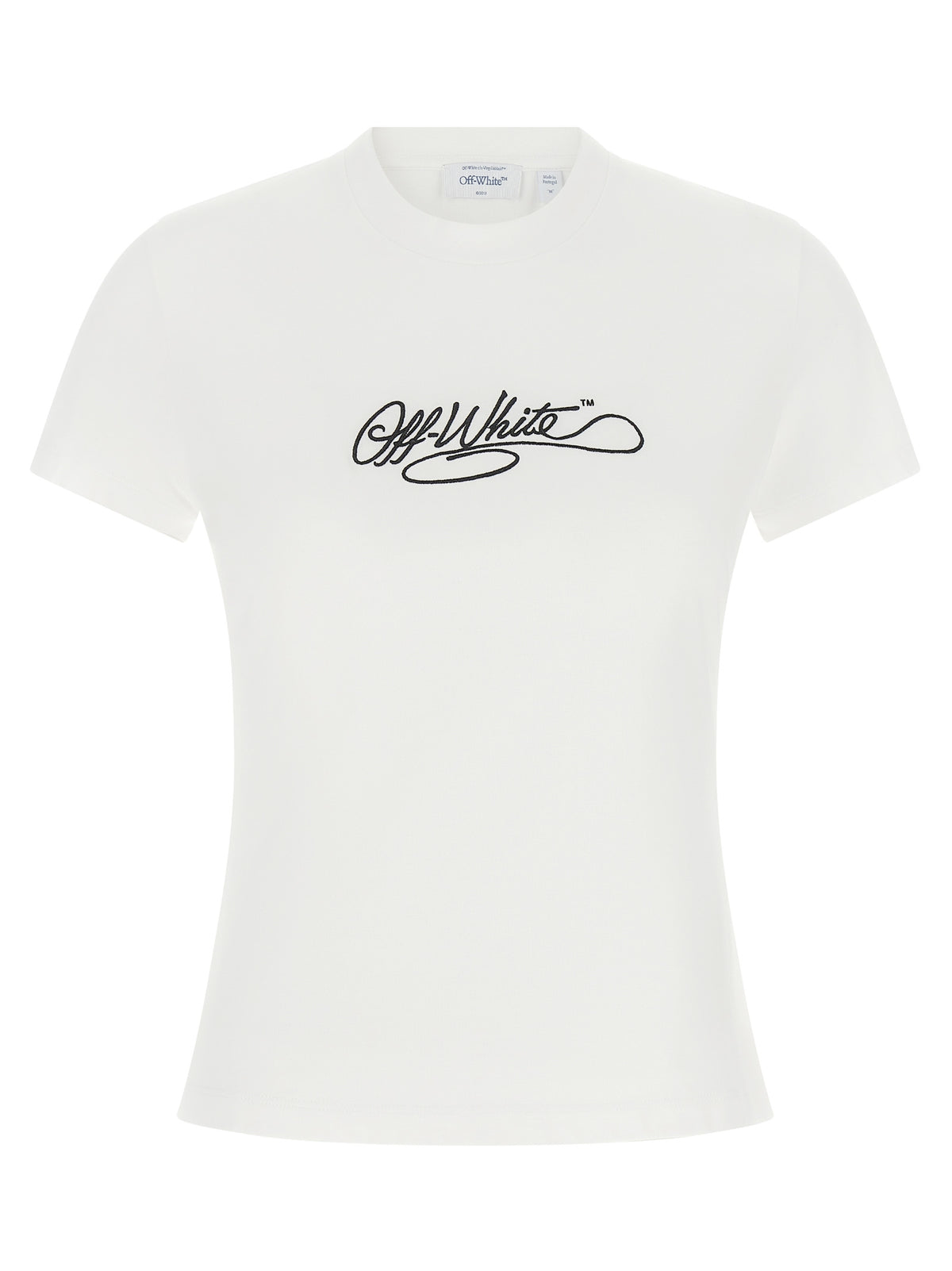 Off-White Women Logo Embroidery T-Shirt