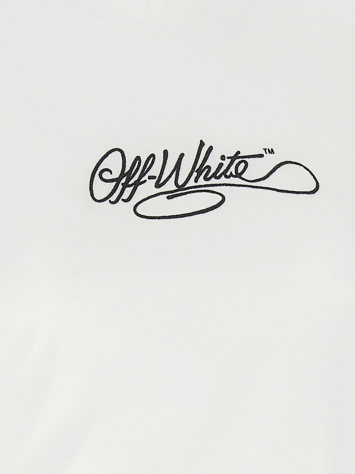 Off-White Women Logo Embroidery T-Shirt