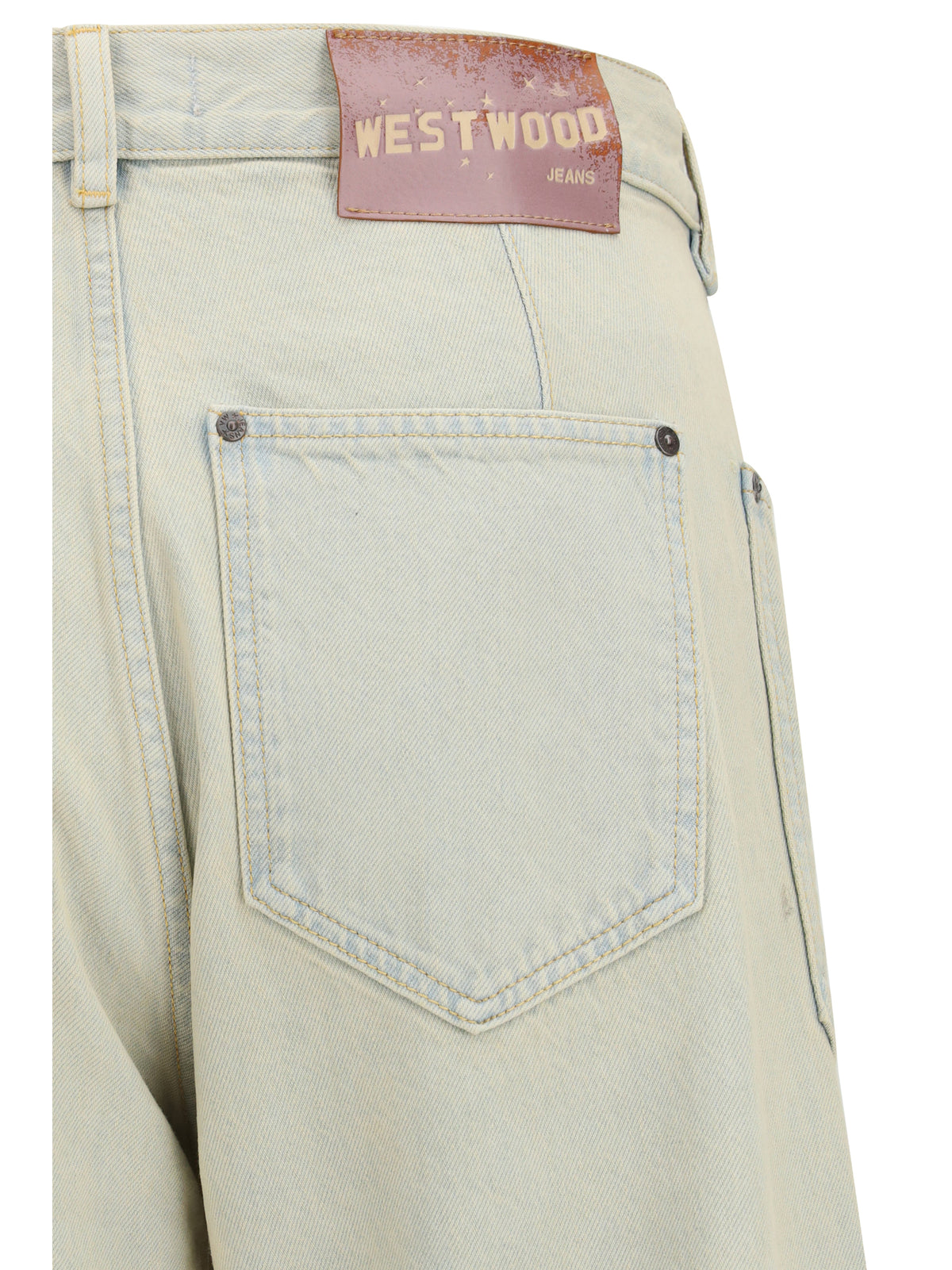 VIVIENNE WESTWOOD Vivienne Westwood Men Cotton Jeans With Patch Pockets