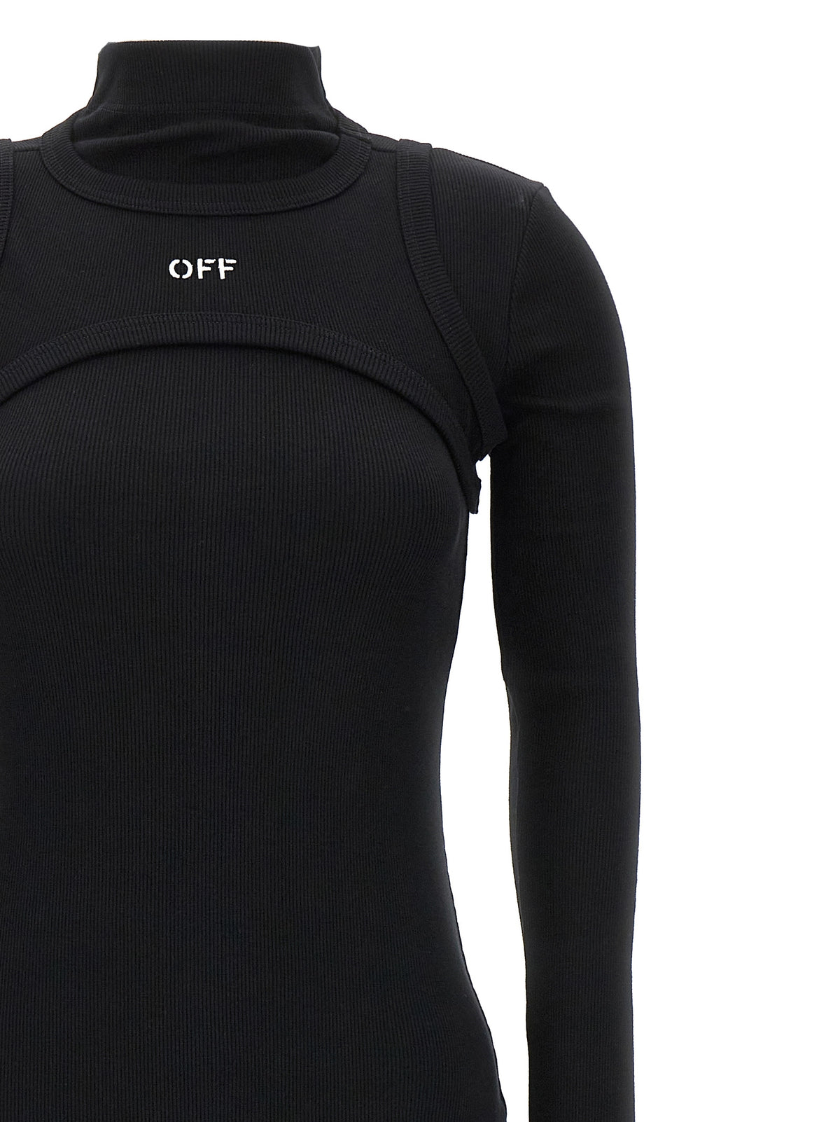 Off-White Women 'Off Stamp Rib' Dress