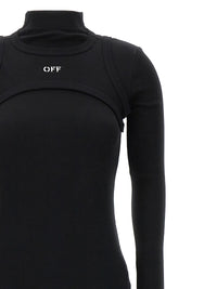 Off-White Women 'Off Stamp Rib' Dress