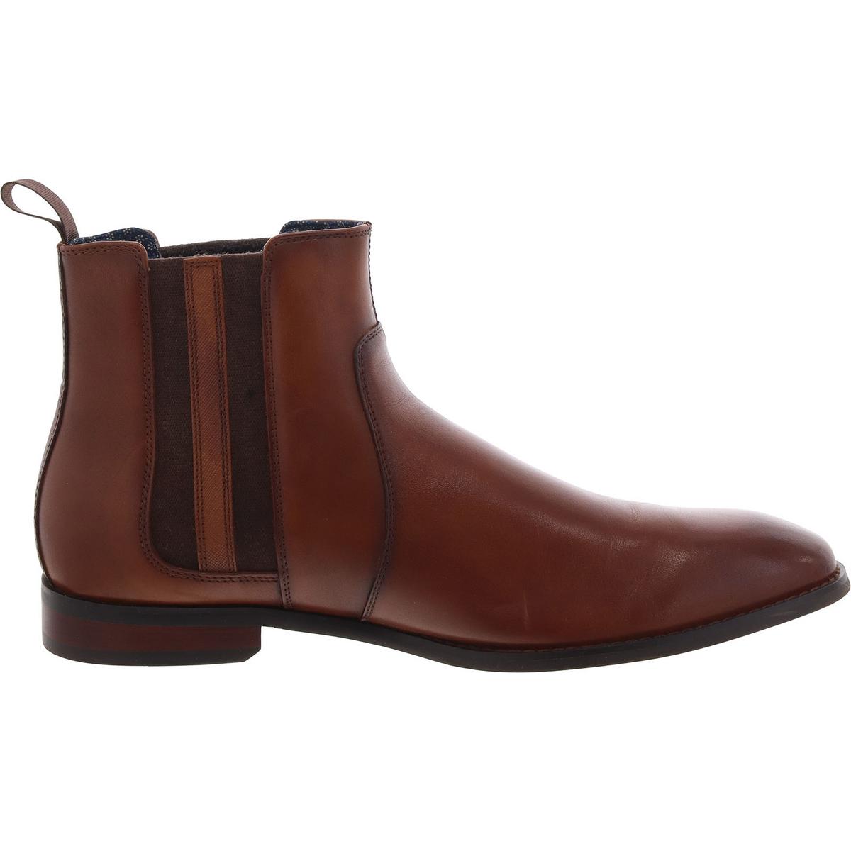 Kalen Mens Solid Leather Chukka Boots