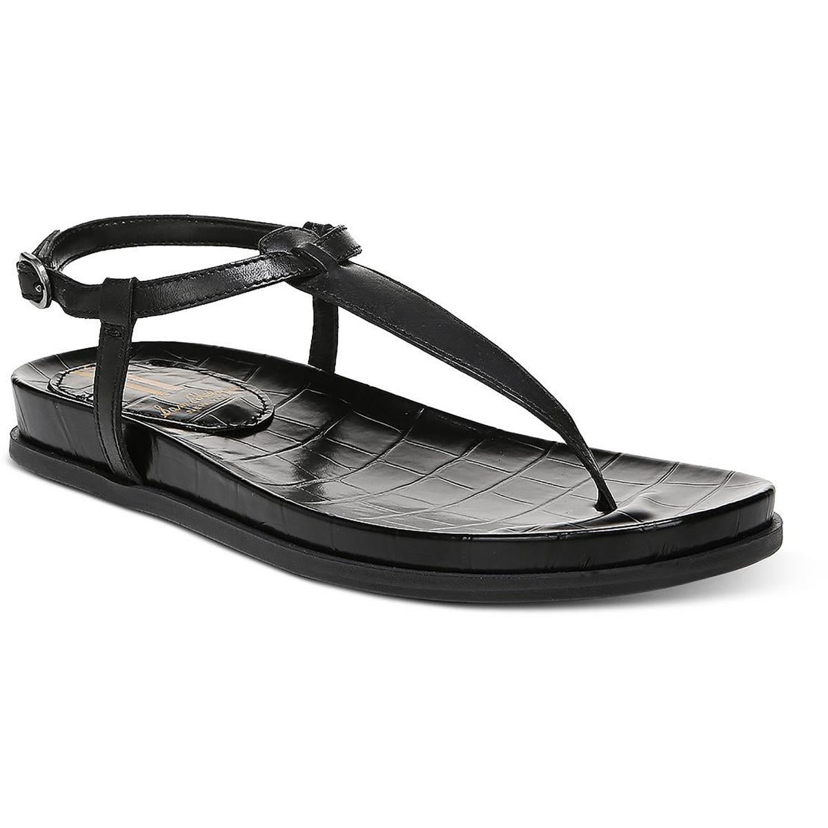 Naomi Womens Buckle Thong Slingback Sandals