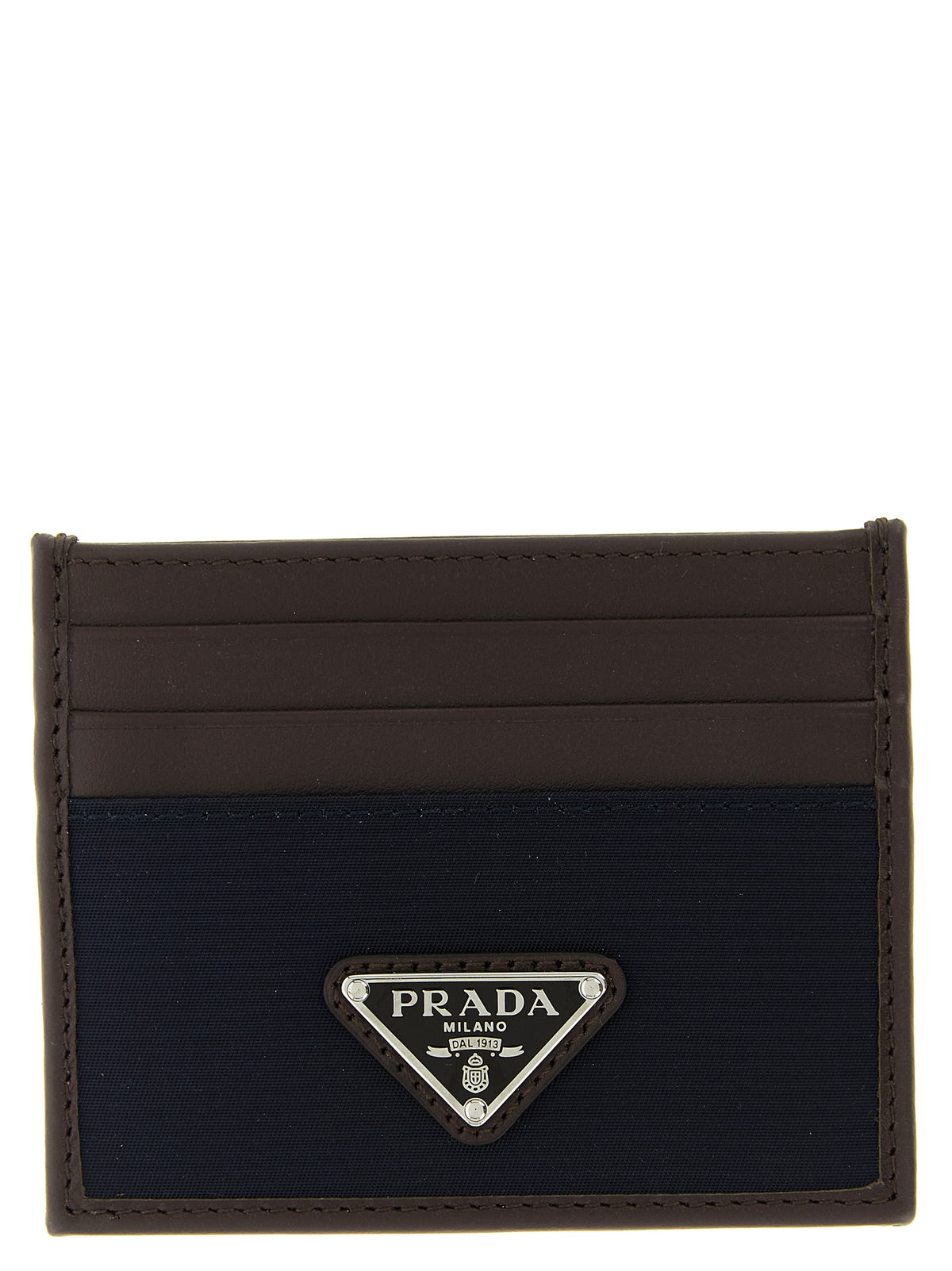 PRADA Prada Men Nylon Leather Cardholder