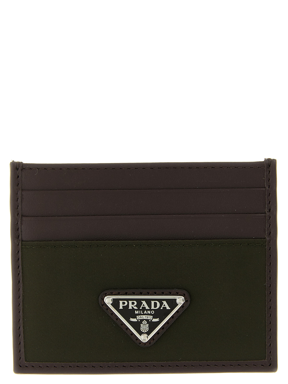 PRADA Prada Men Nylon Leather Cardholder