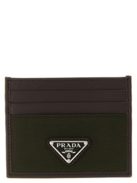 PRADA Prada Men Nylon Leather Cardholder