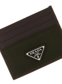 PRADA Prada Men Nylon Leather Cardholder