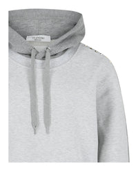 Valentino Valentino Mens Rockstud Split Hooded Sweatshirt