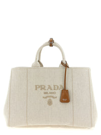 Prada Men Extra Large 'Prada Jardinière' Shopping Bag