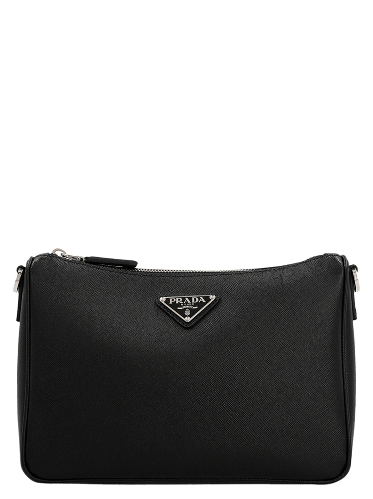 Prada Men Re-Nylon & Saffiano Crossbody Bag