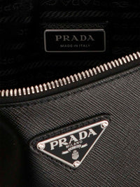 Prada Men Re-Nylon & Saffiano Crossbody Bag